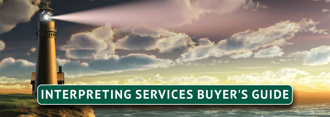 Interpreting services buyer’s guide Interpreting services buyer's guide